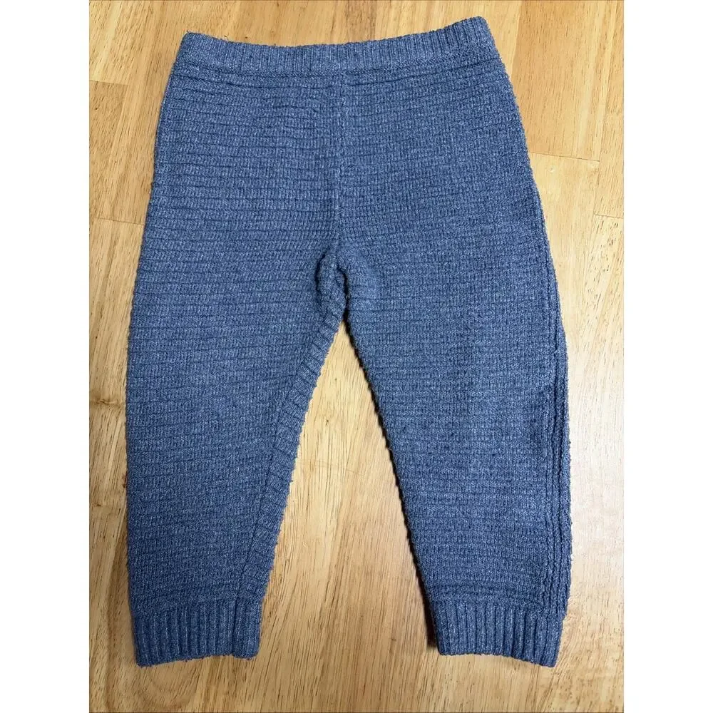 Tommy Bahamas Kids Toddler 2pc Outfit Cozy Sweater Pants Dark Gray Grey Size 18M